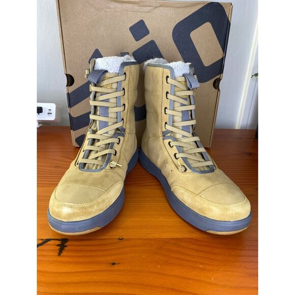Stio Colter Waterproof Tall Boots Ranch Road 11.5 Khaki High-Performance Winter - Picture 3 of 13